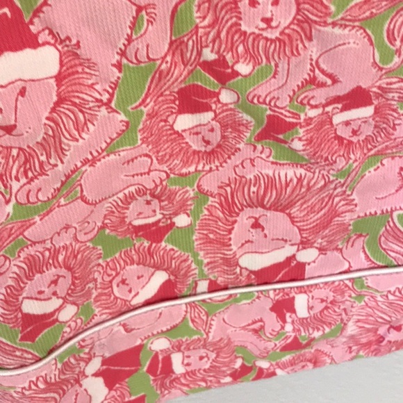 Rare Lilly Pulitzer Santa Paws Lion PJs Collectors - Picture 6 of 11